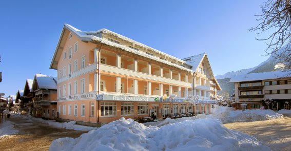 Hotel Mohren im Winterkleid