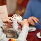 Kaffee und Kuchen im Hotel Mohren in Oberstdorf