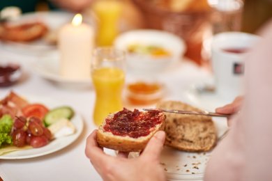Was süßes am Morgen Marmelade oder Wurst, Käse oder Nutella, im Hotel Mohren ist für Jeden das Passende dabei