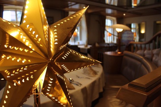 Es weihnachtet im Restaurant Oberstdorf