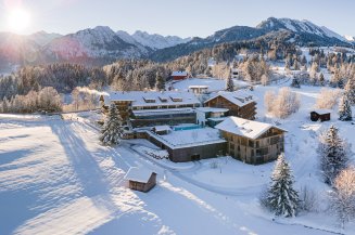 Hotel Oberstdorf im Winter