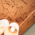 Traditionelle Details im Hotel