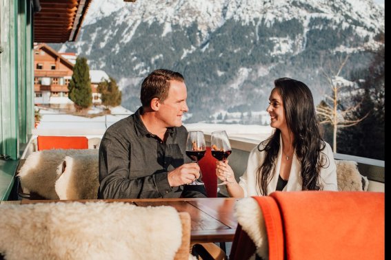 Pärchenauszeit im Hotel Oberstdorf Pärchenauszeit im Hotel Oberstdorf