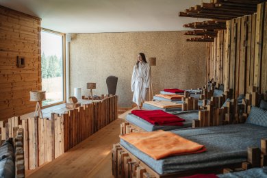 Besondere Ruheräume in Ihrem Wellnessurlaub im Allgäu / Ihre Wellnessauszeit im Hotel Oberstdorf
