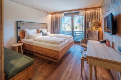 Unsere Allgäu Style Superior Zimmer nehmen Sie mit auf eine Reise durchs Allgäu