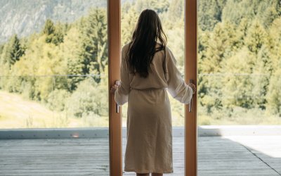 Wellnesswelt im Hotel Oberstdorf mit einzigartigem Bergblick