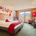 Doppelzimmer mit Balkon und Bergblick Herzlich Willkommen in Ihrem Doppelzimmer mit Balkon im Hotel Oberstdorf.