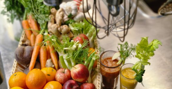 Gemüsesaft mit Vitaminen