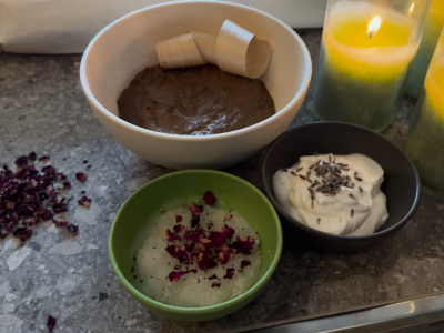 Das Alpenritual Edelweiß besteht aus einem Salzpeeling, der Körperanwendung mit Edelweißöl und Traubenkerncreme und einer Anwendung bestehend aus der Rosskastanienfrucht und Lehm.