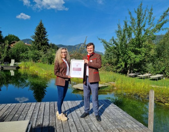 Urkunde Wellness Aphrodite 2026 Die Urkunde für den zweiten Platz der Wellness Aphrodite 2026