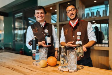 Lust auf ein Gin-Tasting im Hotel Oberstdorf?