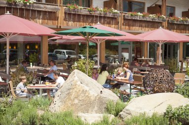 Die Hotel Oberstdorf Terrasse