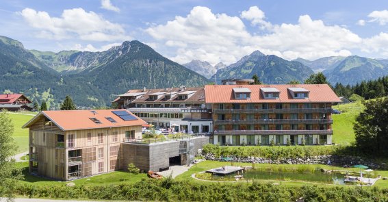 Hotel Oberstdorf im Sommer