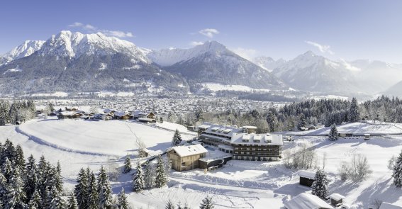 Winterstimmung in Oberstdorf