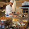 grand choice of tasty and healthy breakfast buffet