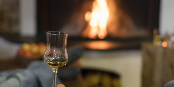Guter Whisky an kalten Wintertagen
