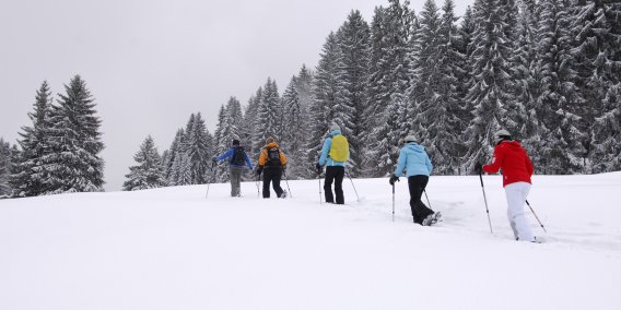 Schneeschuhtour im Allgäu