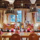 Das rustikale Alpen Restaurant