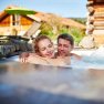 Wohlig warm und prickelnd Ganz neu, neben dem Schwimmbad im Hotel Oberstdorf, verspricht der Gumpen Entspannung pur in warmem, sprudelndem Wasser.