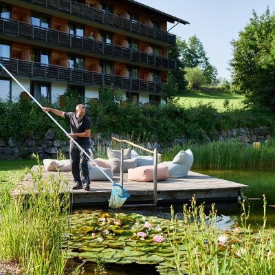 Haustechniker im Hotel Oberstdorf im Allgäu und genießen Sie den wunderschönen Arbeitsplatz