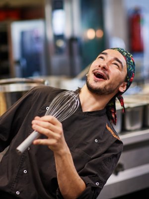 Koch im Hotel Oberstdorf im Allgäu.