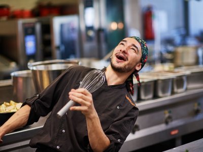 Koch im Hotel Oberstdorf im Allgäu.