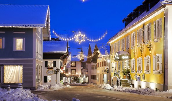 Winterliche Stimmung in Nesselwang