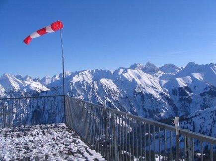 Fellhorn mit grandiosem Panoramablick