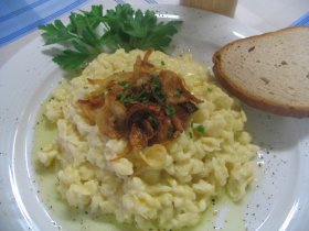 Hausgemachte Allgäuer Käsespätzle