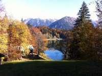 Freibergsee im bunten Blätterwald Freibergsee im bunten Blätterwald
