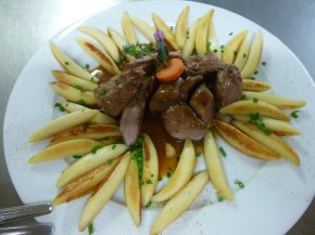 Zickleinrücken - frisch gegrillt