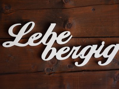 Lebensmotto im Hotel Tannhof