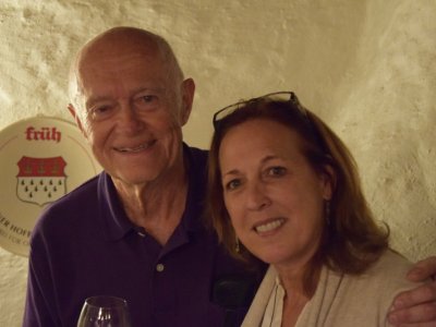 Edson de Castro mit Ehefrau im Hotel Tannhof