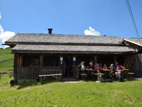 Zwischenstation auf der Ifengundhütte
