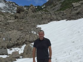 Vereinzelt gab es auch noch Schnee