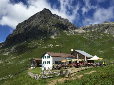 Herrlich  die Widdersteinhütte!