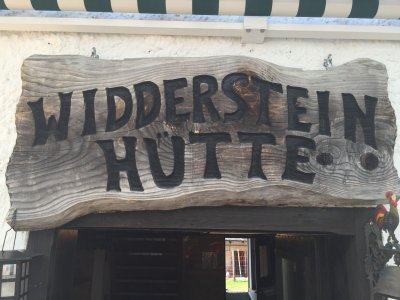 Ziel erreicht  die Widdersteinhütte