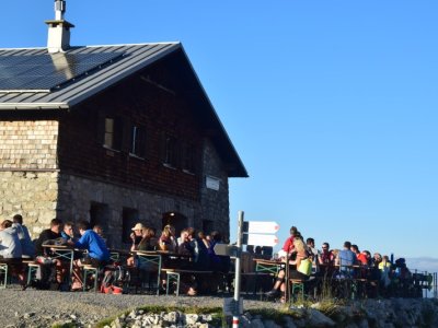 Erste Etappe  Fiderepasshütte