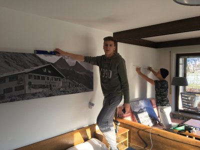 Fleißige Helfer