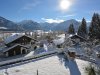Blick vom Balkon Tannhof