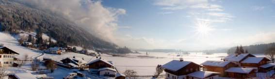 Beeindruckendes Panorama vom Balkon
