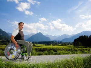 Rollstuhltraum im Allgäu