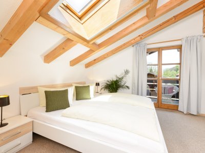 Alpin gestaltetes Schlafzimmer