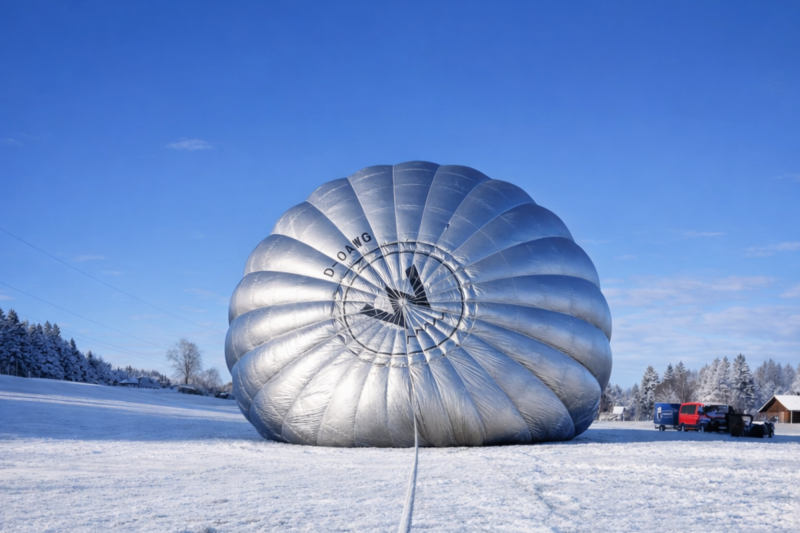 Ballon Bild Winter