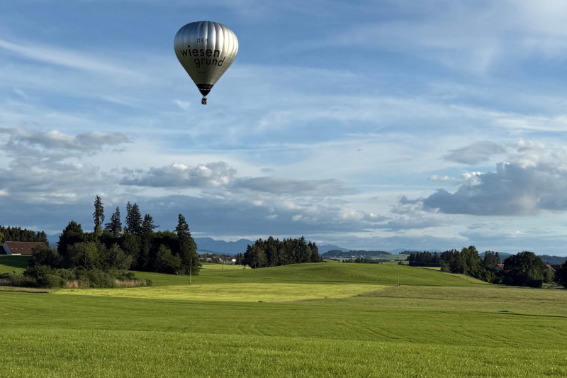 ballonfahren im Sommer