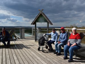 Gruppe Behinderte Urlaub