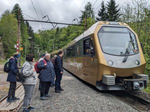 Behinderten Reisegruppe Zug