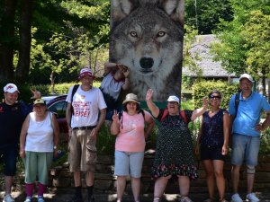 Urlaub Gruppe Behinderte