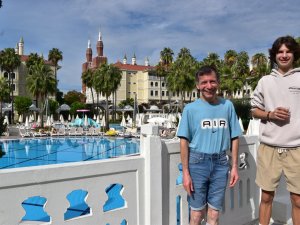 Flugreise Türkei behindert