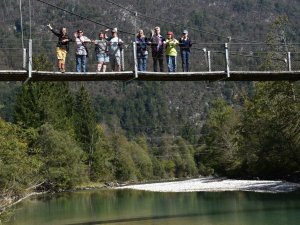 Behindertengruppe Reise